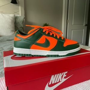 Dunk Lows ‘Miami Hurricanes’